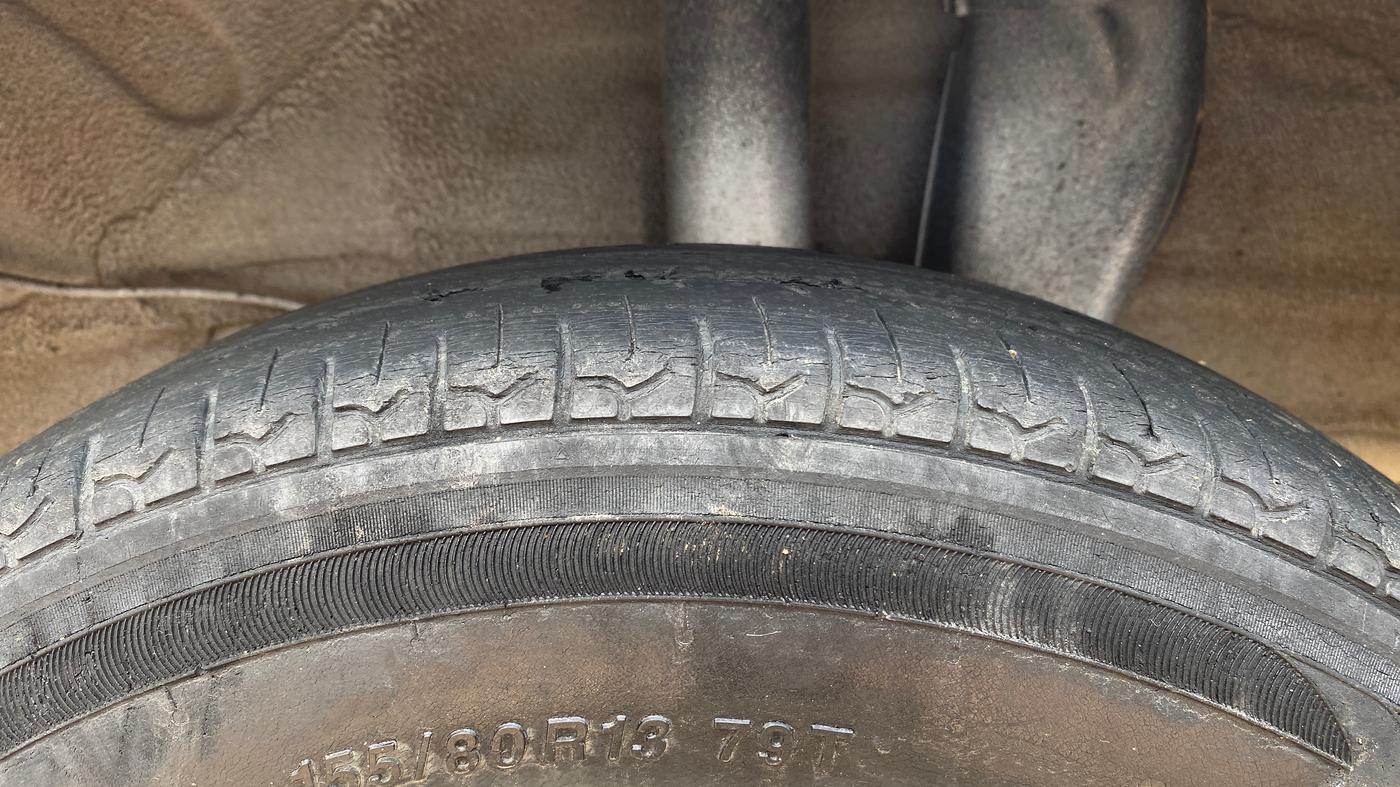 2022 Hyundai NEW SANTRO MAGNA, Petrol, Manual, 43,679 km, Left Rear Tyre Tread