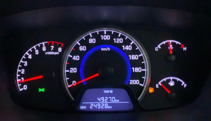 2018 Hyundai Grand i10 SPORTZ 1.2 KAPPA VTVT, Petrol, Manual, 24,928 km, Odometer Image