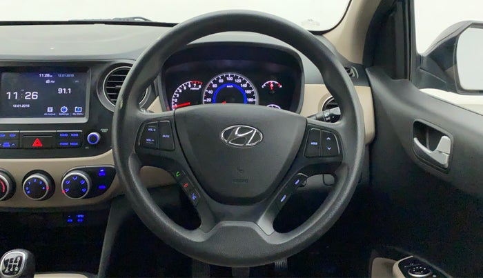 2018 Hyundai Grand i10 SPORTZ 1.2 KAPPA VTVT, Petrol, Manual, 24,928 km, Steering Wheel Close Up