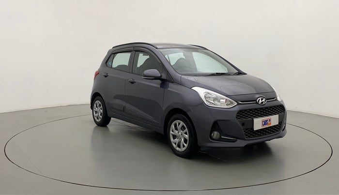 2018 Hyundai Grand i10 SPORTZ 1.2 KAPPA VTVT, Petrol, Manual, 24,928 km, Right Front Diagonal