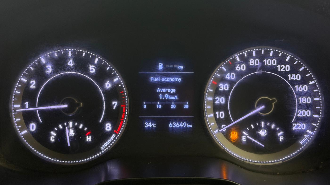 2019 Hyundai VENUE SX 1.0 (O) TURBO, Petrol, Manual, 63,644 km, Odometer Image