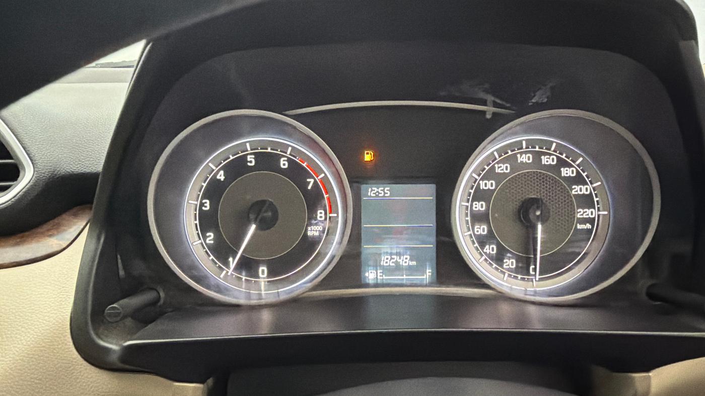 2018 Maruti Dzire VXI, Petrol, Manual, 18,234 km, Odometer Image
