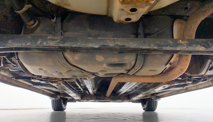 2014 Maruti Swift VDI, Diesel, Manual, 78,777 km, Rear underbody view
