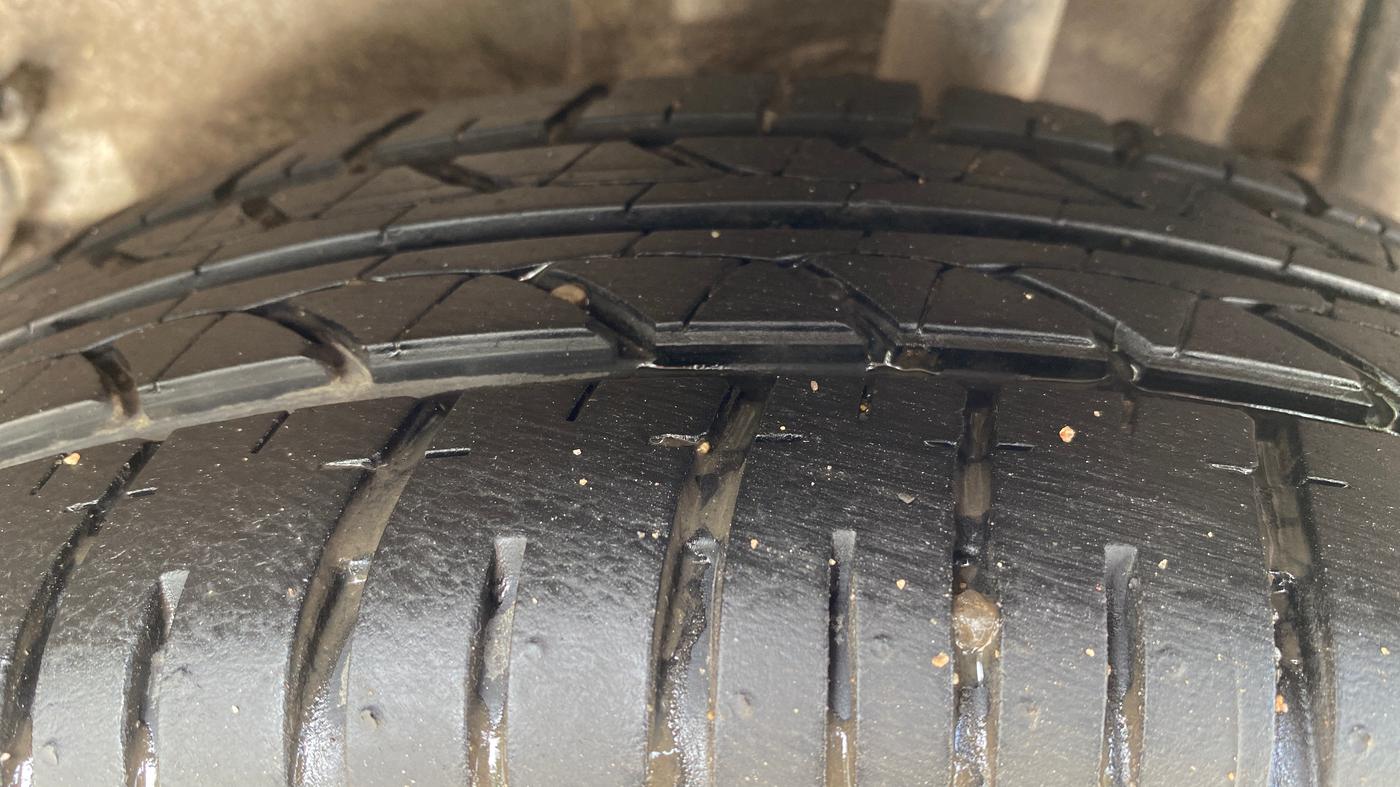 2023 Tata Tiago XT (O) PETROL, Petrol, Manual, 15,359 km, Left Rear Tyre Tread