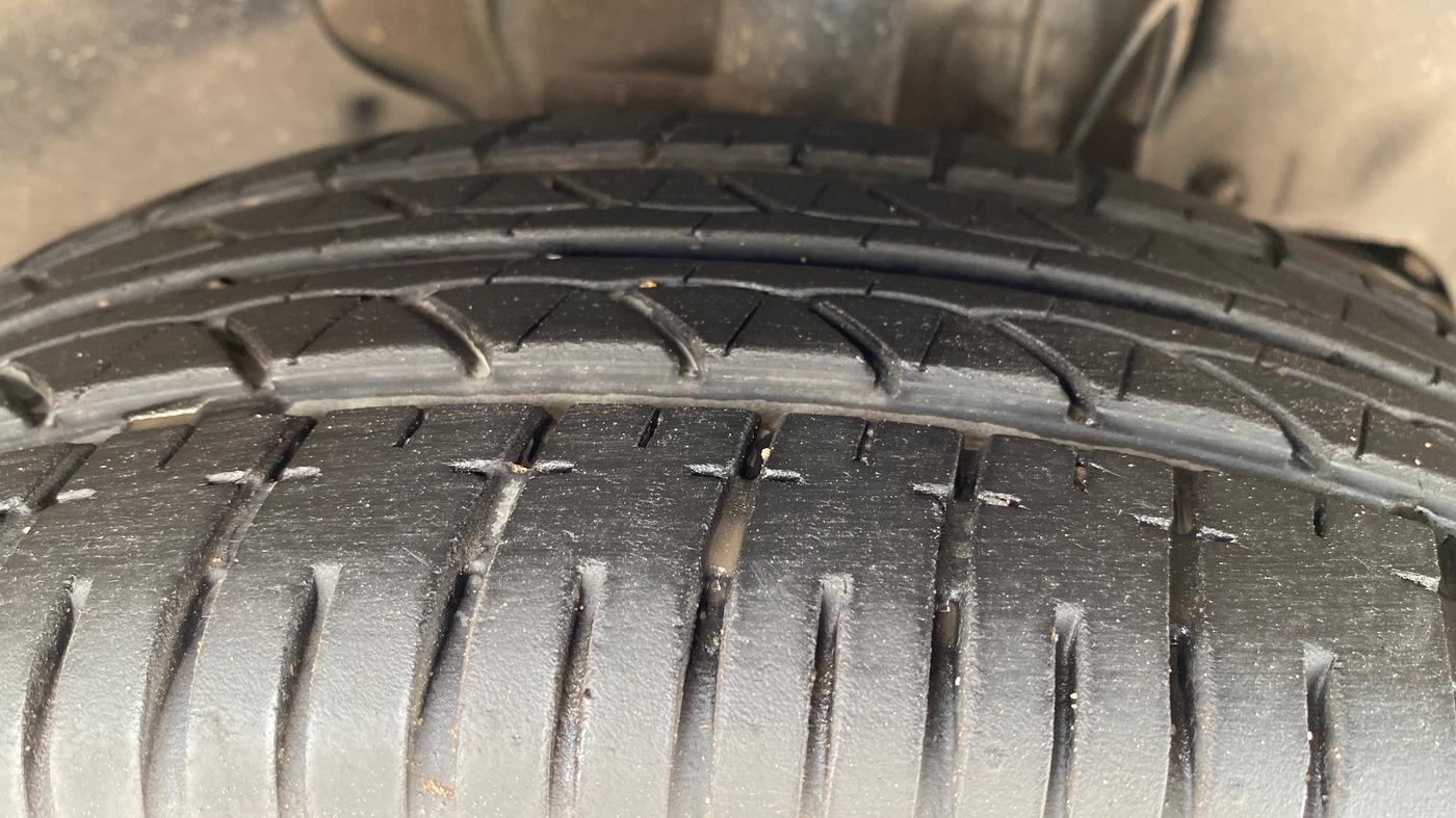 2023 Tata Tiago XT (O) PETROL, Petrol, Manual, 15,359 km, Right Front Tyre Tread