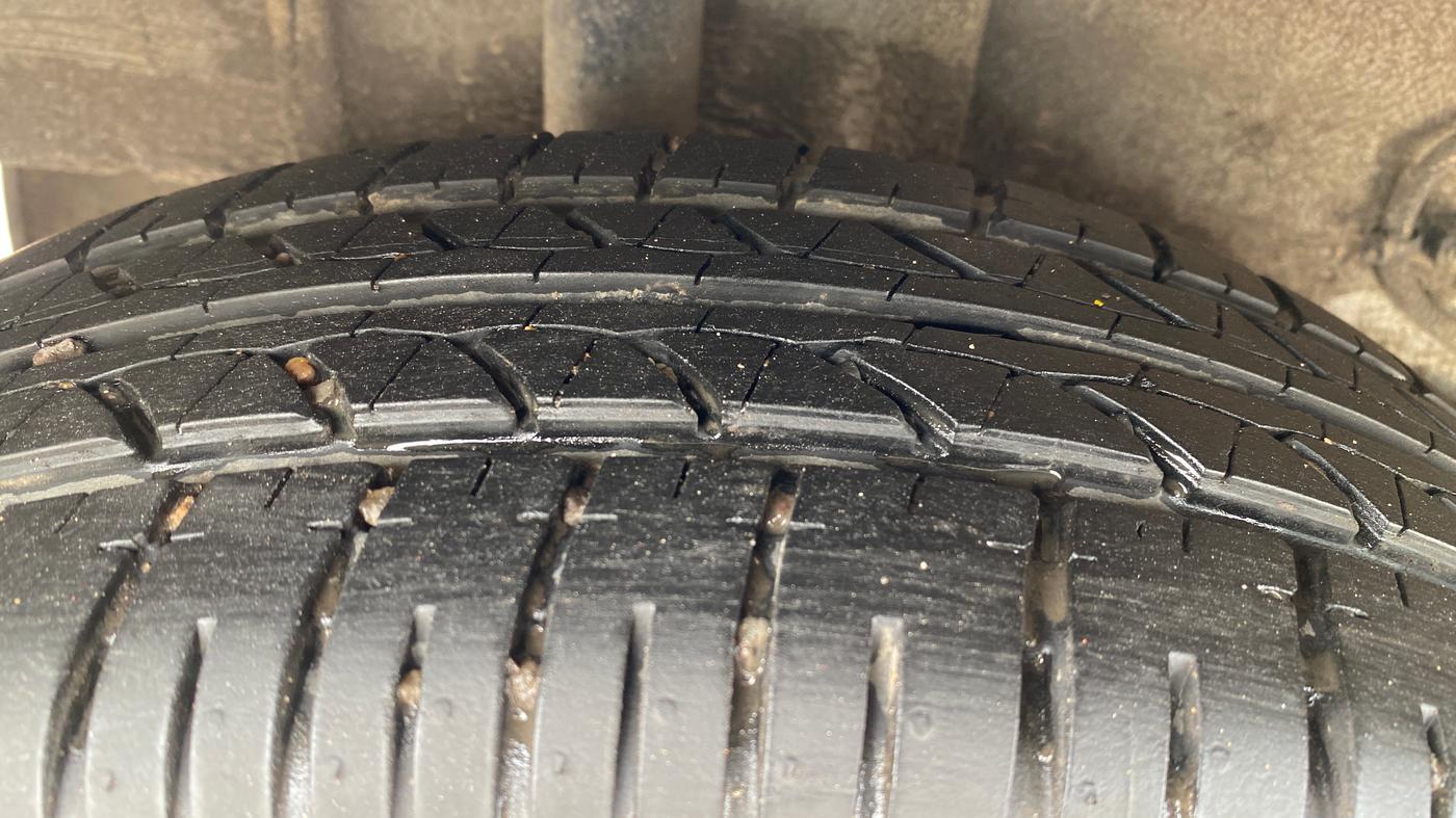 2023 Tata Tiago XT (O) PETROL, Petrol, Manual, 15,359 km, Right Rear Tyre Tread