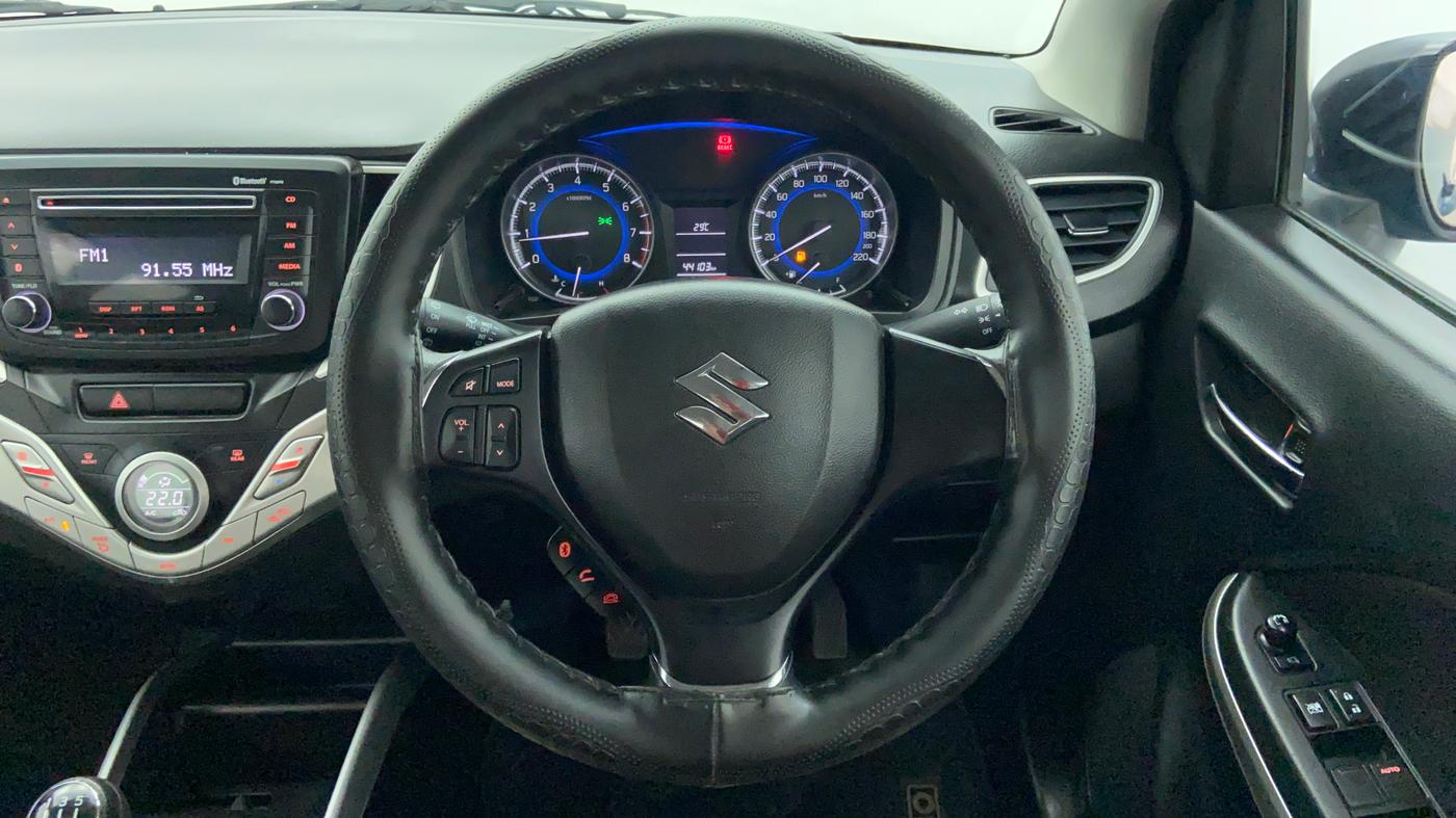 2017 Maruti Baleno DELTA 1.2 K12, Petrol, Manual, 44,103 km, Steering Wheel Close-up