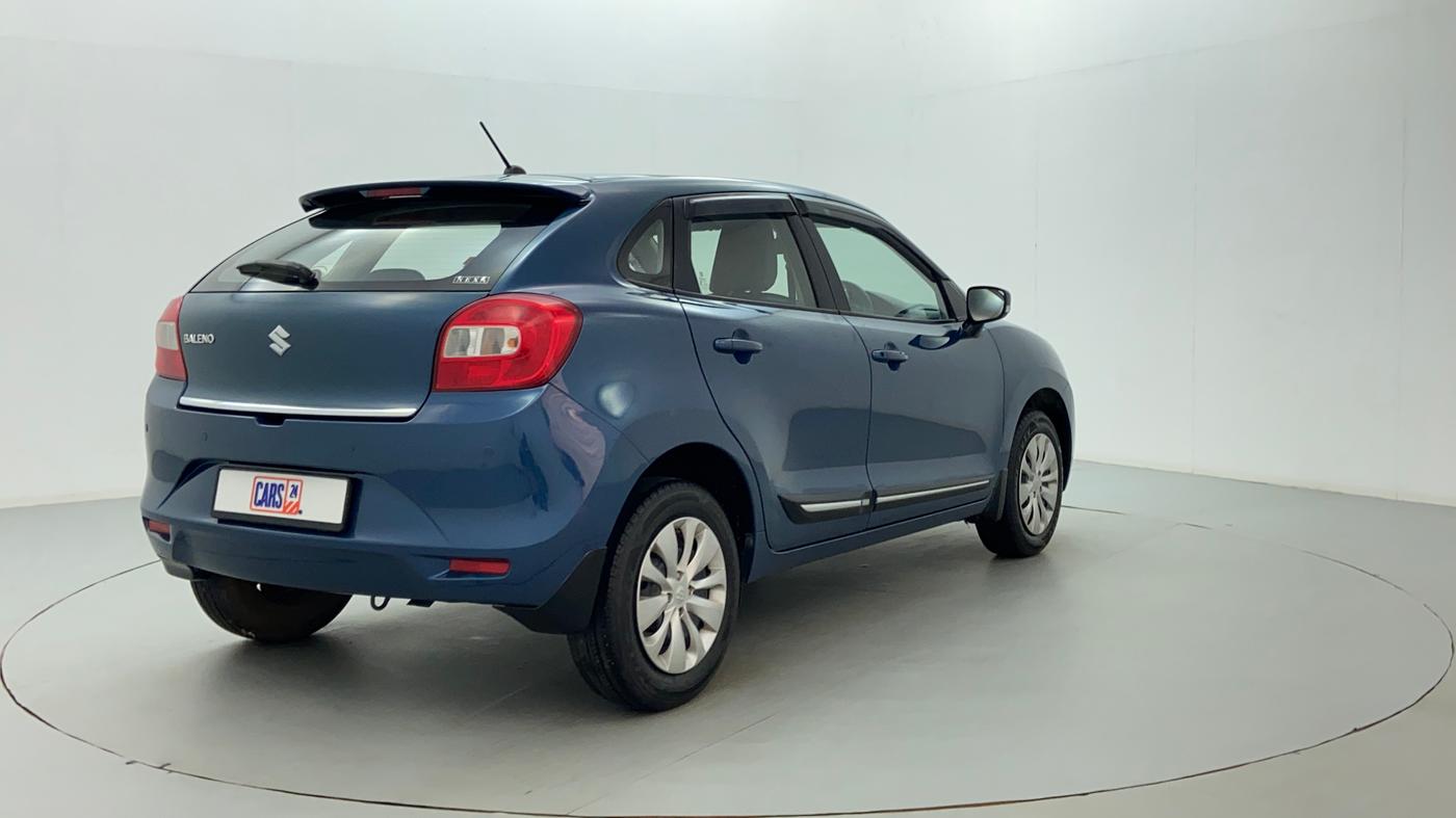2017 Maruti Baleno DELTA 1.2 K12, Petrol, Manual, 44,103 km, Right Back Diagonal (45- Degree) View