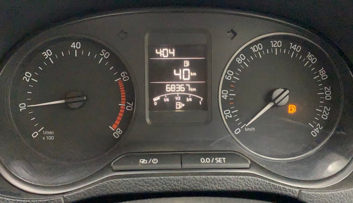 2021 Skoda Rapid 1.0 AMBITION TSI MT, Petrol, Manual, 68,367 km, Odometer Image