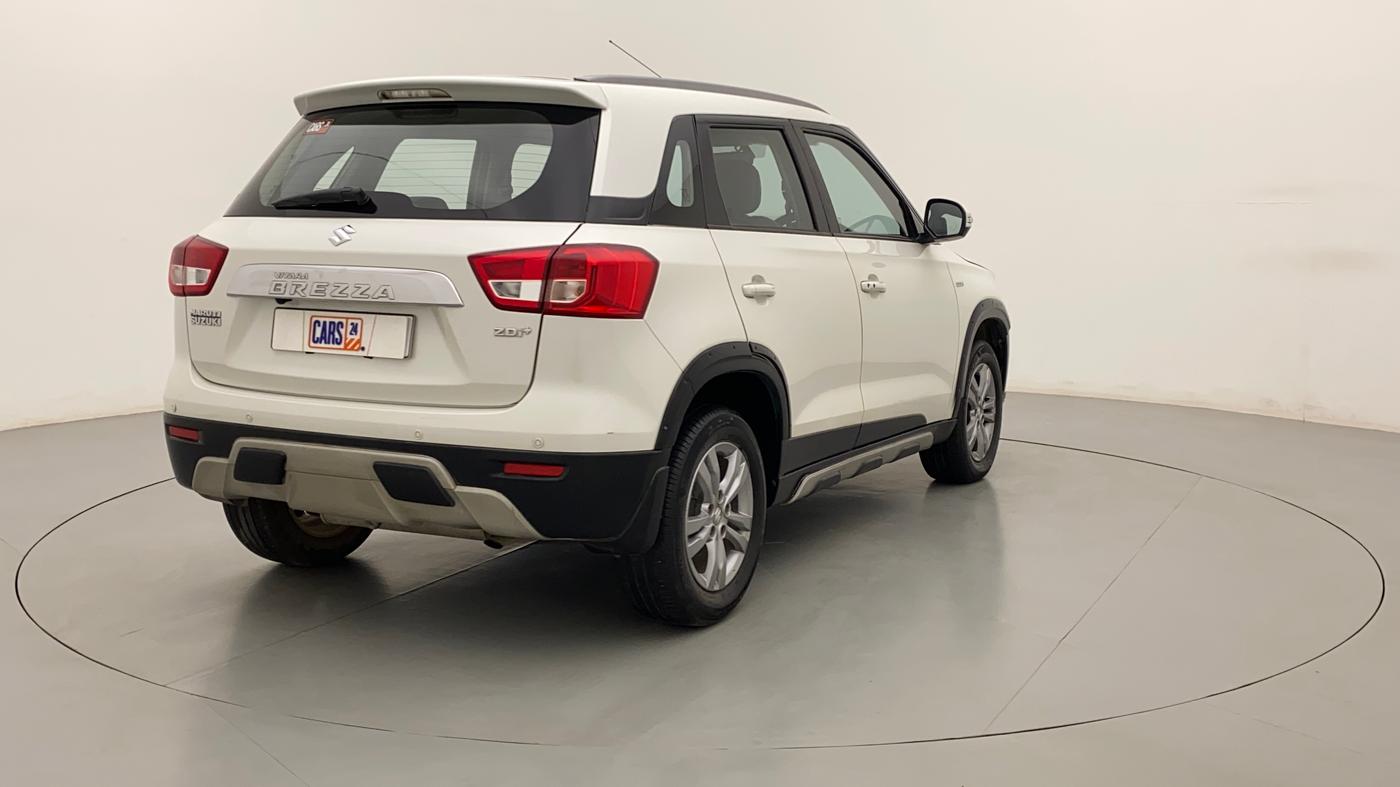 2017 Maruti Vitara Brezza ZDI PLUS, Diesel, Manual, 27,925 km, Right Back Diagonal