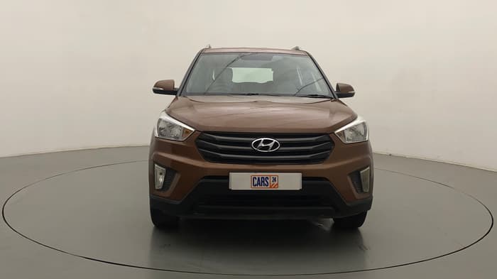 2017 Hyundai Creta E PLUS 1.6 PETROL, Petrol, Manual, 1,01,207 km, Front