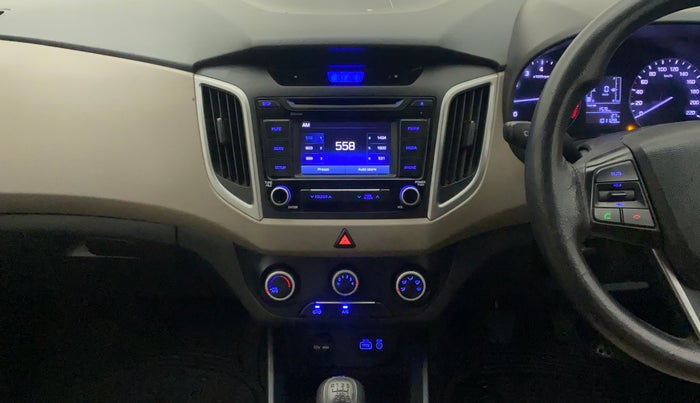 2017 Hyundai Creta E PLUS 1.6 PETROL, Petrol, Manual, 1,01,207 km, Air Conditioner