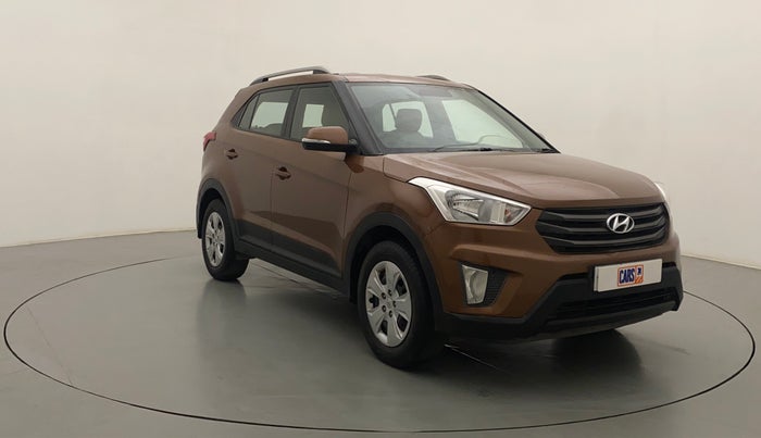 2017 Hyundai Creta E PLUS 1.6 PETROL, Petrol, Manual, 1,01,207 km, Right Front Diagonal