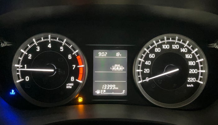 2024 Toyota Glanza E, Petrol, Manual, 13,398 km, Odometer Image