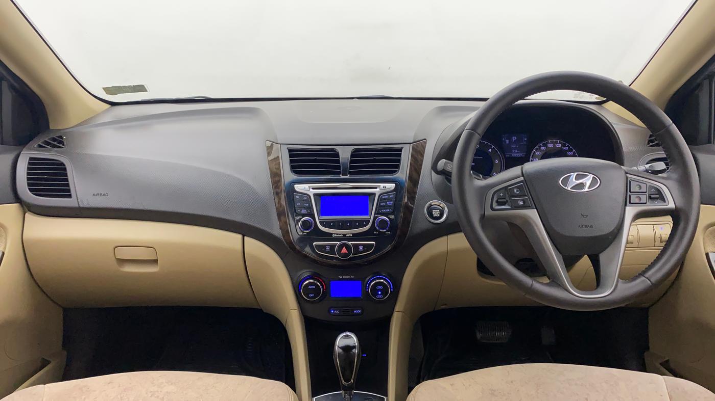 2012 Hyundai Verna FLUIDIC 1.6 CRDI SX AT, Diesel, Automatic, 99,327 km, Dashboard