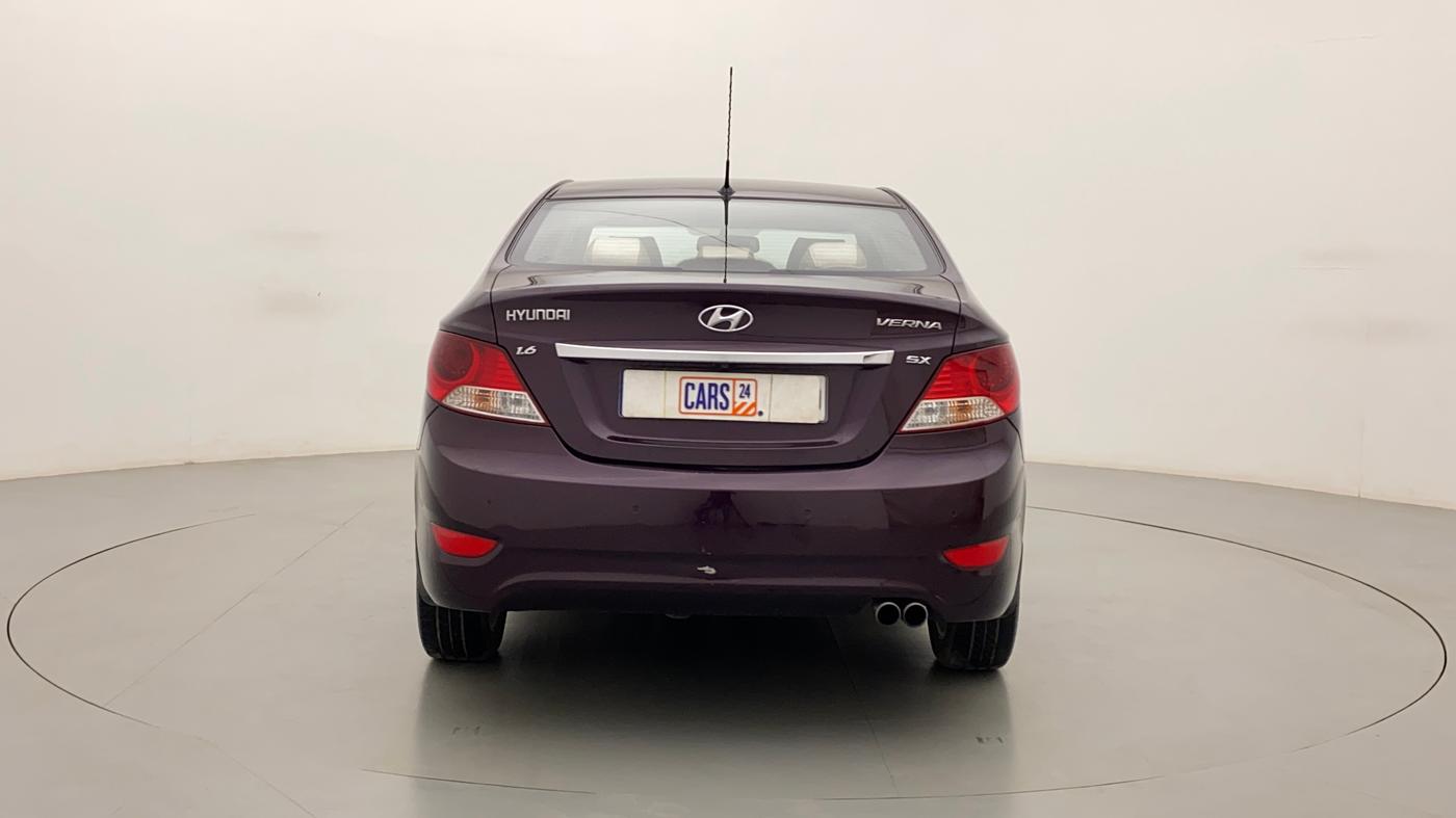 2012 Hyundai Verna FLUIDIC 1.6 CRDI SX AT, Diesel, Automatic, 99,327 km, Back/Rear
