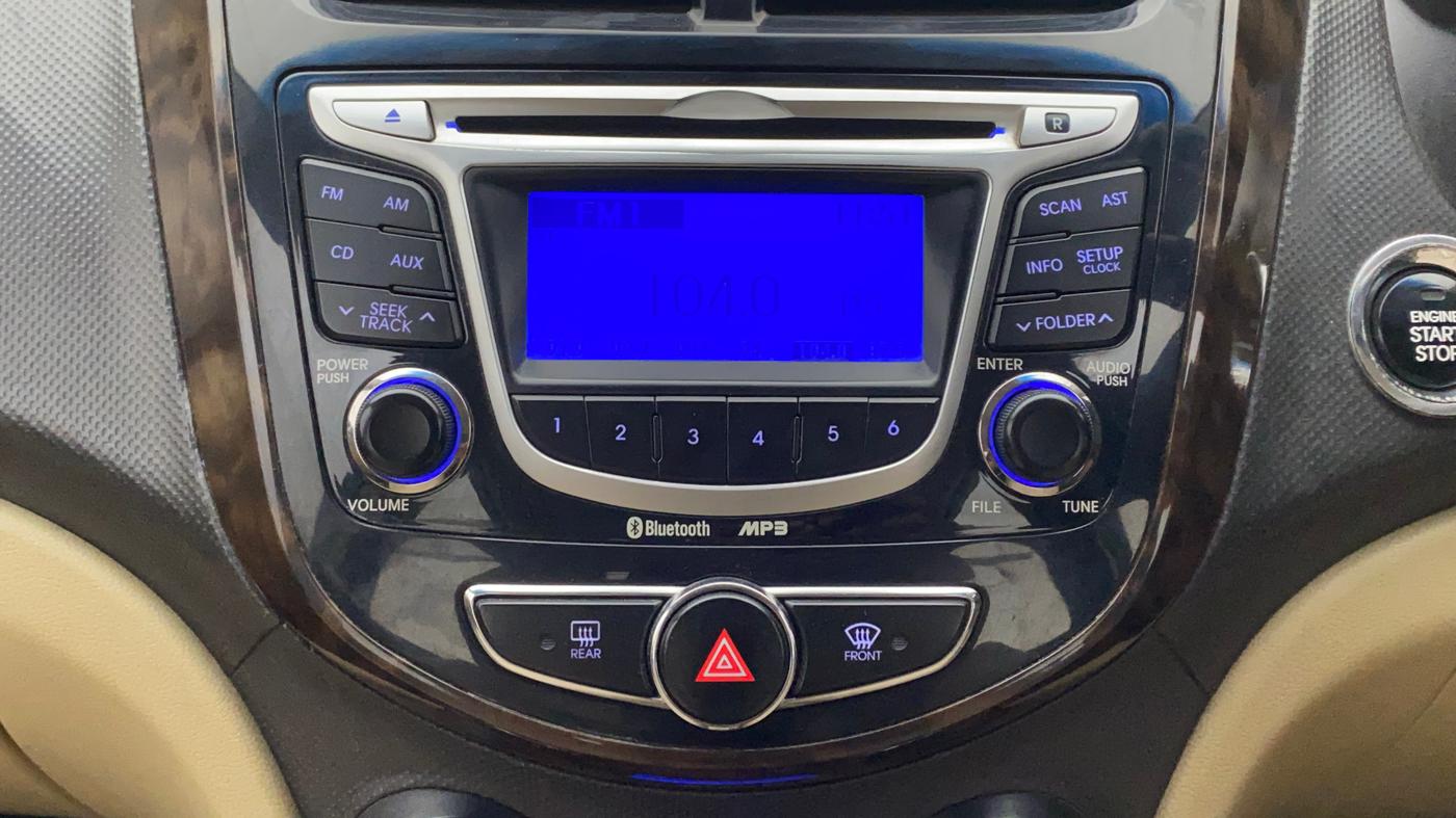2012 Hyundai Verna FLUIDIC 1.6 CRDI SX AT, Diesel, Automatic, 99,327 km, Infotainment System