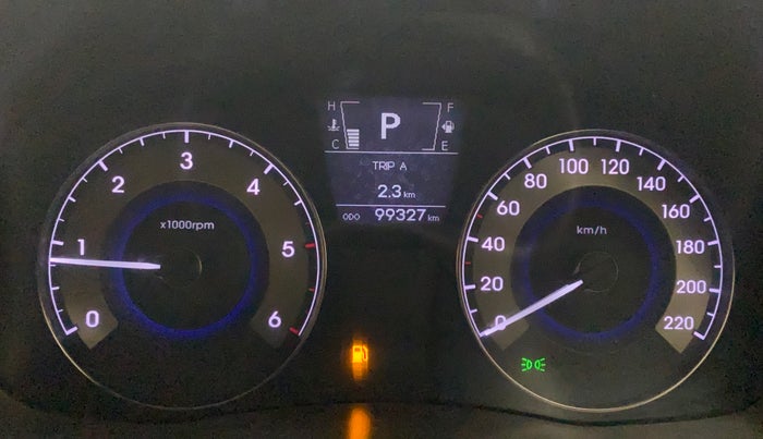 2012 Hyundai Verna FLUIDIC 1.6 CRDI SX AT, Diesel, Automatic, 99,327 km, Odometer Image