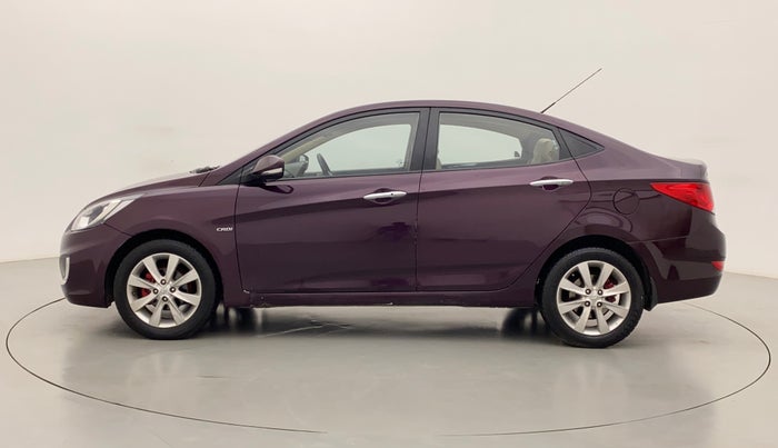 2012 Hyundai Verna FLUIDIC 1.6 CRDI SX AT, Diesel, Automatic, 99,327 km, Left Side