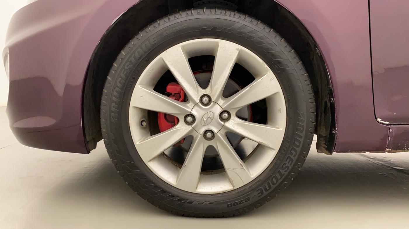2012 Hyundai Verna FLUIDIC 1.6 CRDI SX AT, Diesel, Automatic, 99,327 km, Left Front Wheel