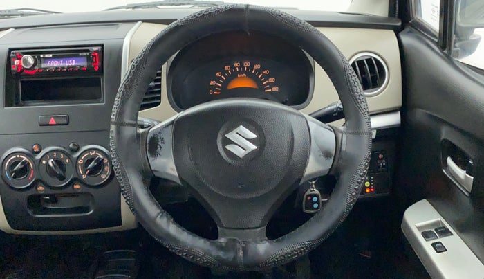 2014 Maruti Wagon R 1.0 LXI CNG, CNG, Manual, 57,087 km, Steering Wheel Close Up
