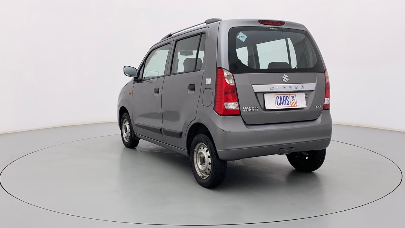 2014 Maruti Wagon R 1.0 LXI CNG, CNG, Manual, 57,087 km, Left Back Diagonal