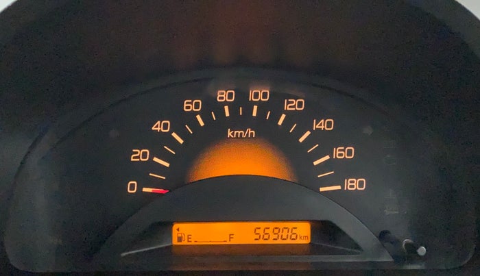 2014 Maruti Wagon R 1.0 LXI CNG, CNG, Manual, 57,087 km, Odometer Image