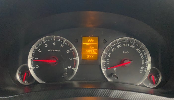 2016 Maruti Swift Dzire ZXI, Petrol, Manual, 78,852 km, Odometer Image