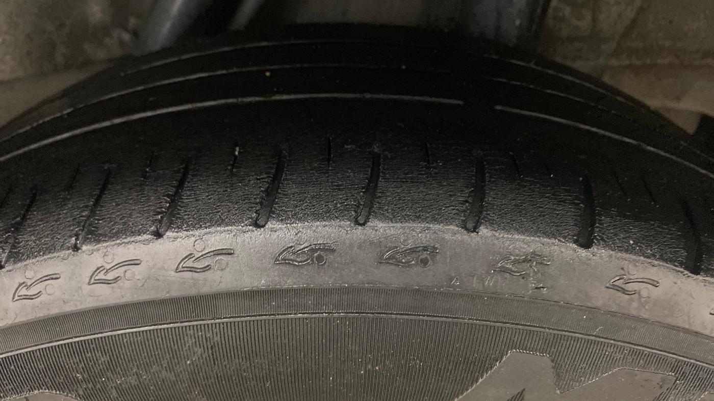 2022 Honda City 1.5L I-DTEC V, Diesel, Manual, 72,353 km, Left Rear Tyre Tread