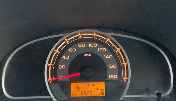 2014 Maruti Alto 800 LXI CNG, CNG, Manual, 89,296 km, Odometer Image