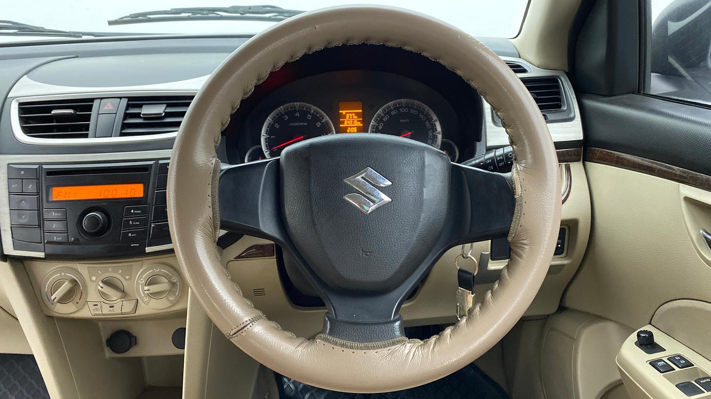 2013 Maruti Swift Dzire VXI 1.2 BS IV, Petrol, Manual, 64,063 km, Steering Wheel Close Up