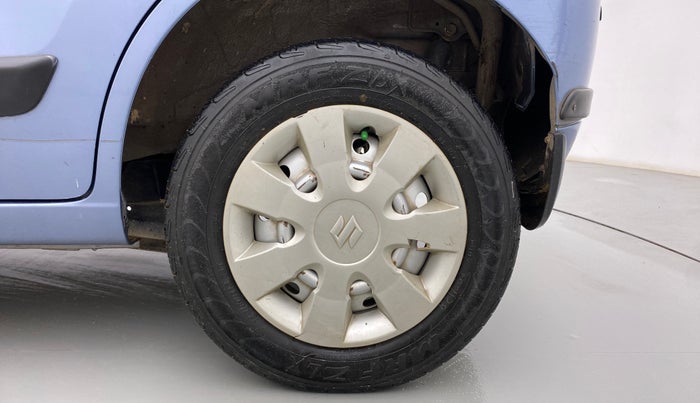 2011 Maruti Wagon R 1.0 LXI, Petrol, Manual, 1,15,218 km, Left Rear Wheel