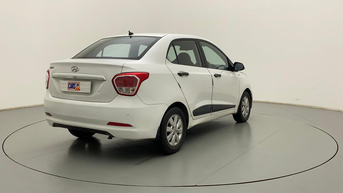 2015 Hyundai Xcent S (O) 1.2, Petrol, Manual, 87,042 km, Right Back Diagonal
