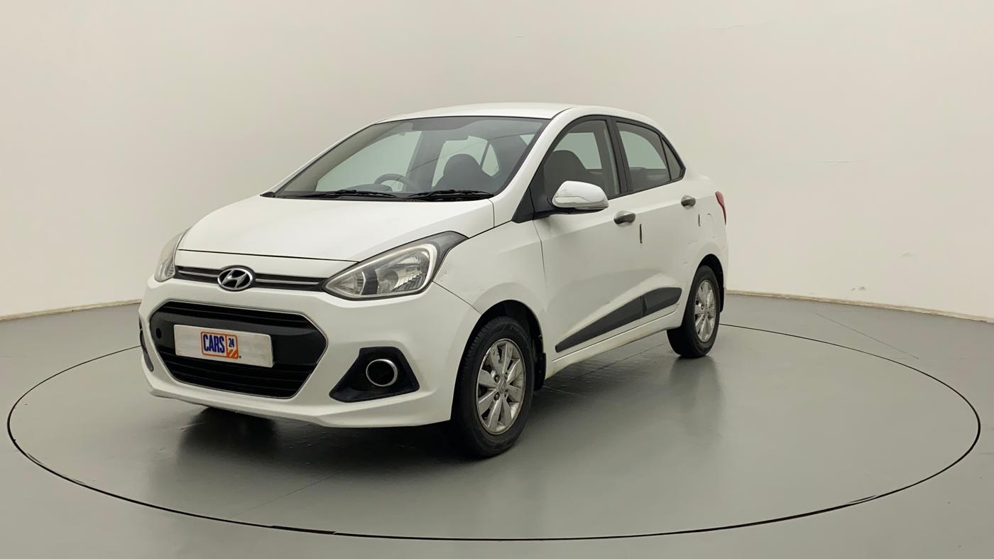 2015 Hyundai Xcent S (O) 1.2, Petrol, Manual, 87,042 km, Left Front Diagonal