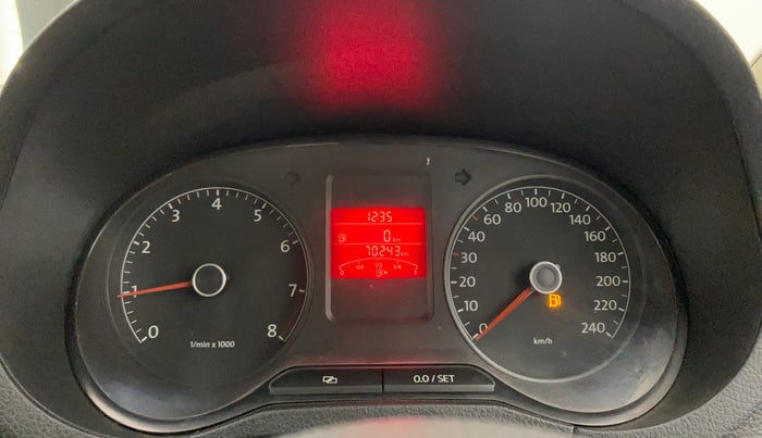 2014 Volkswagen Polo HIGHLINE1.2L, Petrol, Manual, 70,243 km, Odometer Image