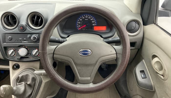 2014 Datsun Go T, Petrol, Manual, 39,307 km, Steering Wheel Close Up