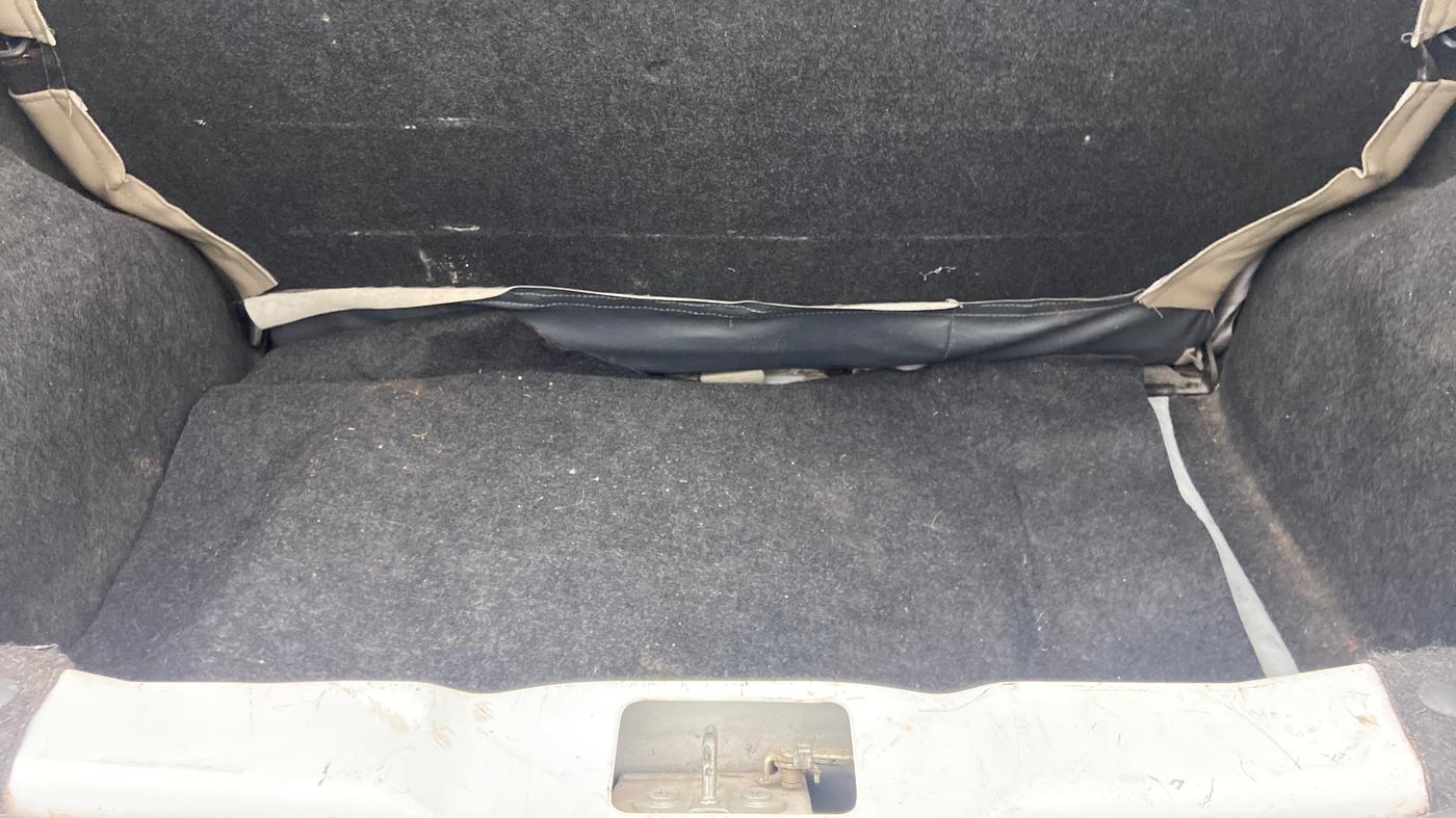 2014 Datsun Go T, Petrol, Manual, 39,307 km, Boot Inside