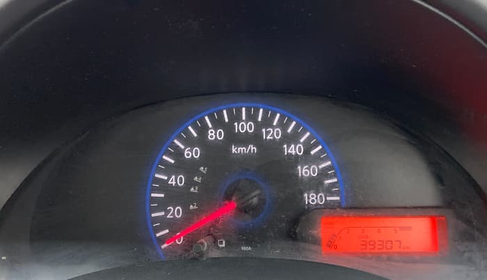 2014 Datsun Go T, Petrol, Manual, 39,307 km, Odometer Image