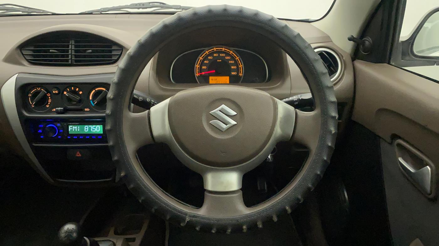 2012 Maruti Alto 800 LXI, Petrol, Manual, 27,138 km, Steering Wheel Close Up