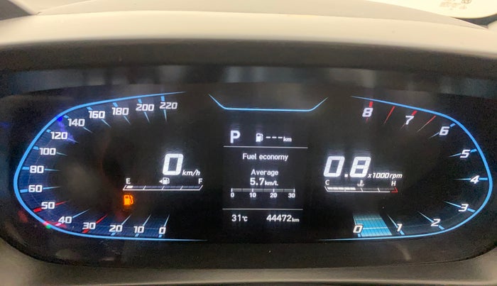 2022 Hyundai NEW I20 Asta (O) 1.0 Turbo DCT Dual Tone, Petrol, Automatic, 44,462 km, Odometer Image
