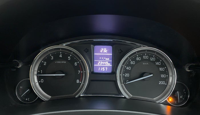 2017 Maruti Ciaz DELTA 1.4 MT PETROL, CNG, Manual, 23,449 km, Odometer Image
