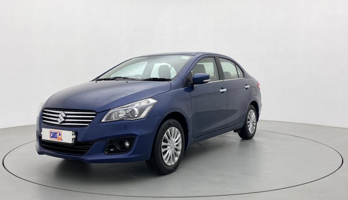 2017 Maruti Ciaz DELTA 1.4 MT PETROL, CNG, Manual, 23,449 km, Left Front Diagonal