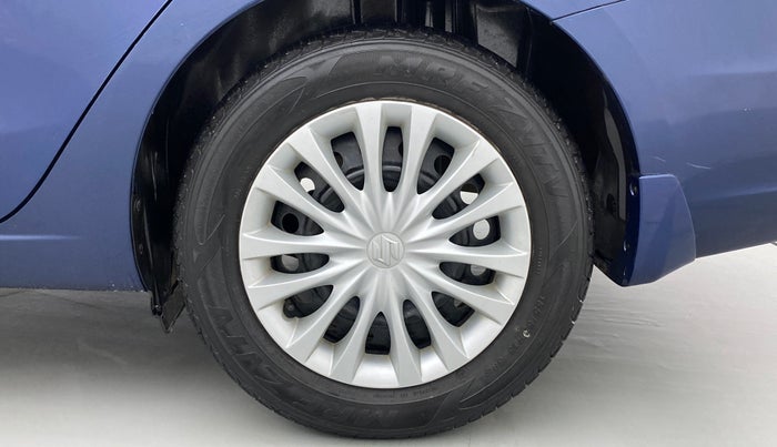 2017 Maruti Ciaz DELTA 1.4 MT PETROL, CNG, Manual, 23,449 km, Left Rear Wheel