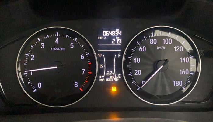 2018 Honda Amaze 1.2L I-VTEC VX, Petrol, Manual, 64,812 km, Odometer Image