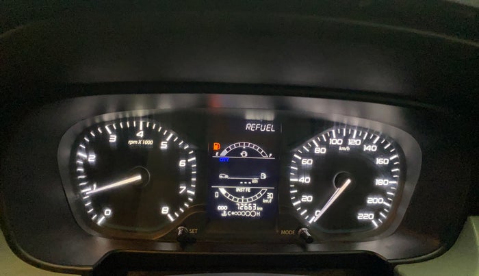 2022 Tata PUNCH ADVENTURE MT, Petrol, Manual, 72,647 km, Odometer Image