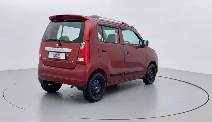 2017 Maruti Wagon R 1.0 VXI, Petrol, Manual, 78,737 km, Right Back Diagonal