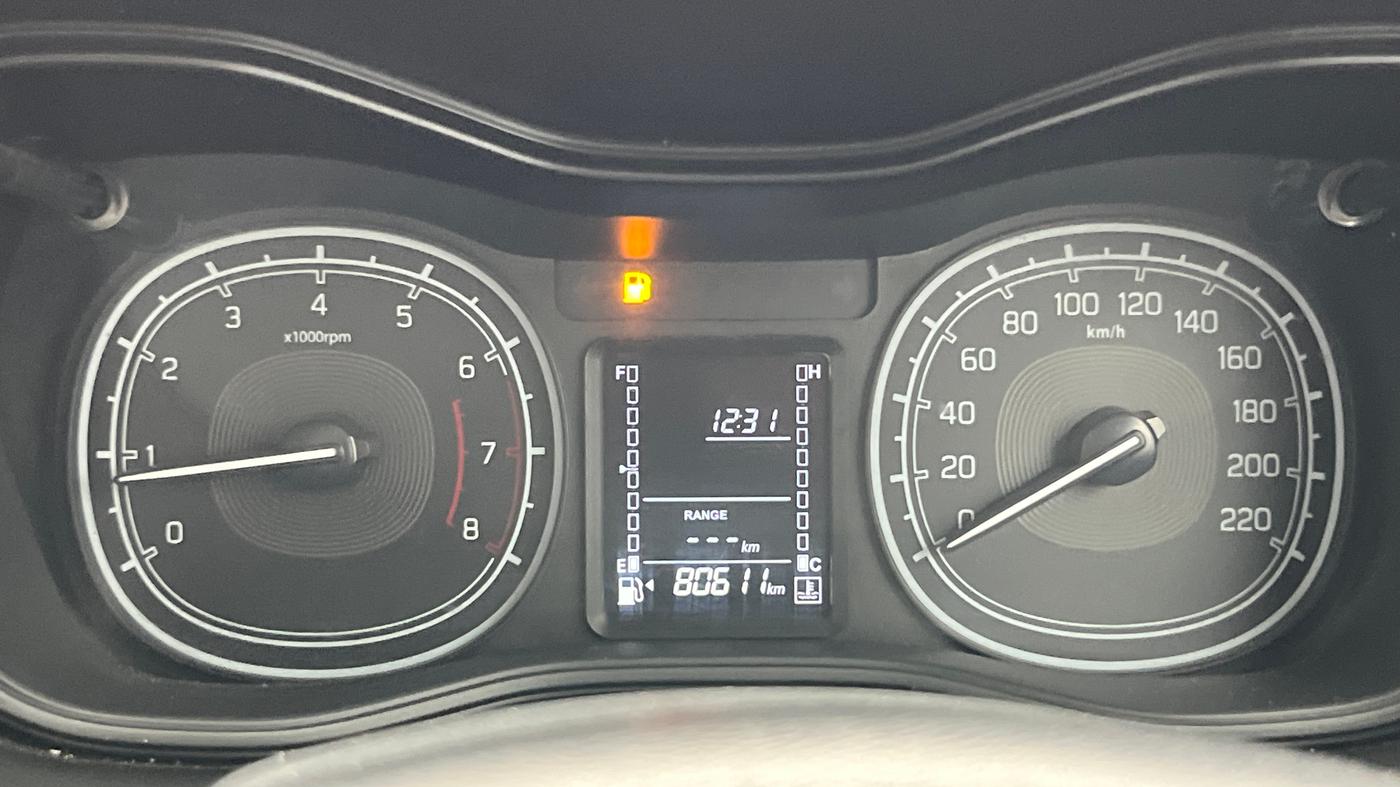 2022 Maruti Vitara Brezza VXI, Petrol, Manual, 80,550 km, Odometer Image
