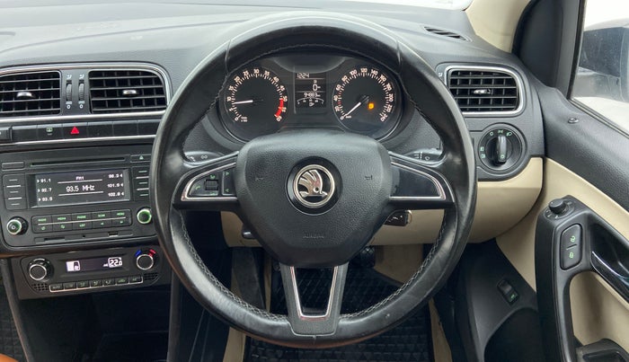 2017 Skoda Rapid AMBITION 1.5 TDI, Diesel, Manual, 94,883 km, Steering Wheel Close Up