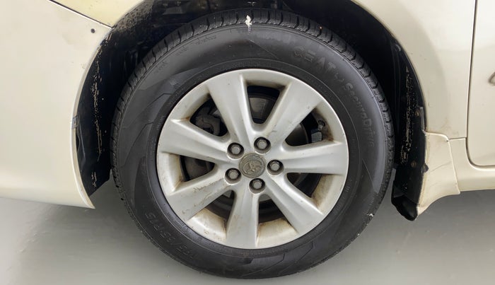 2010 Toyota Corolla Altis VL AT, Petrol, Automatic, 48,863 km, Left Front Wheel
