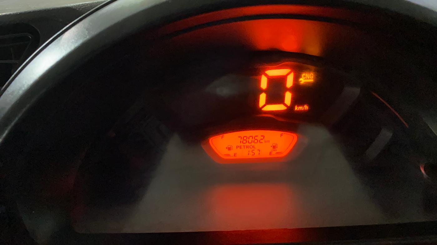 2020 Maruti S PRESSO VXI CNG, CNG, Manual, 78,094 km, Odometer Image